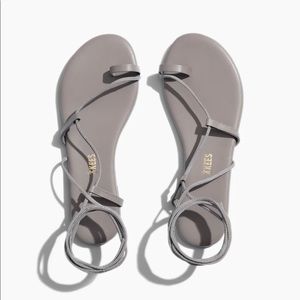 TKEES Jo Sandal in Fossil NWT